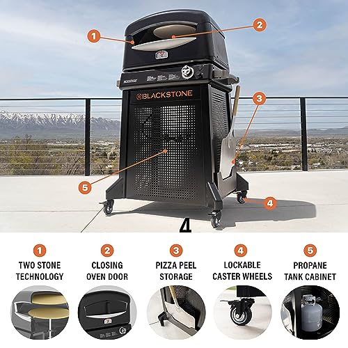 Pizza Oven, Black V3173