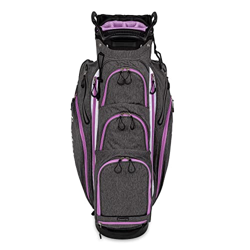 Golf Push Cart Bag with Rain Cover and 15 Way Divider Y2173