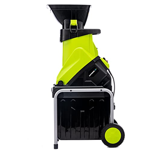 Corded Electric Garden Chipper with Collection Bin Q626044