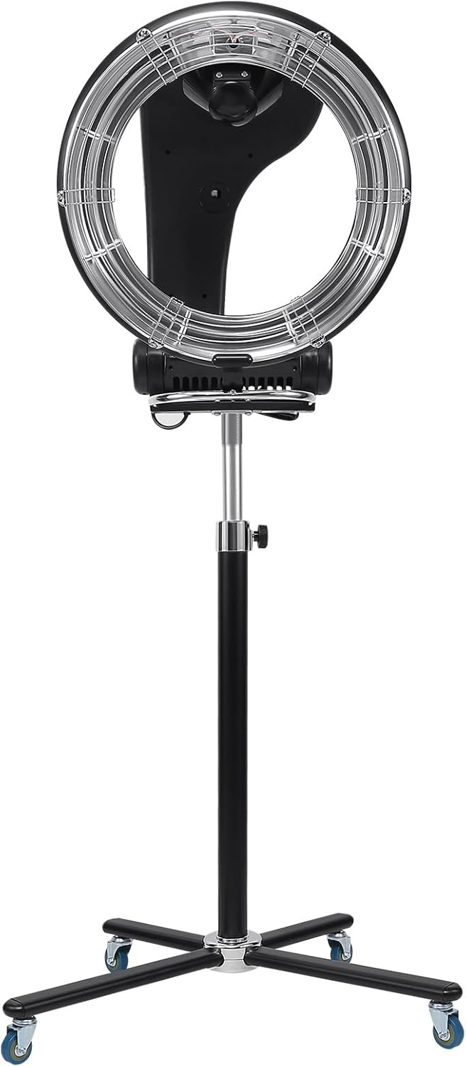 Standing Hair Dryer with Timer and Adjustable Height U339