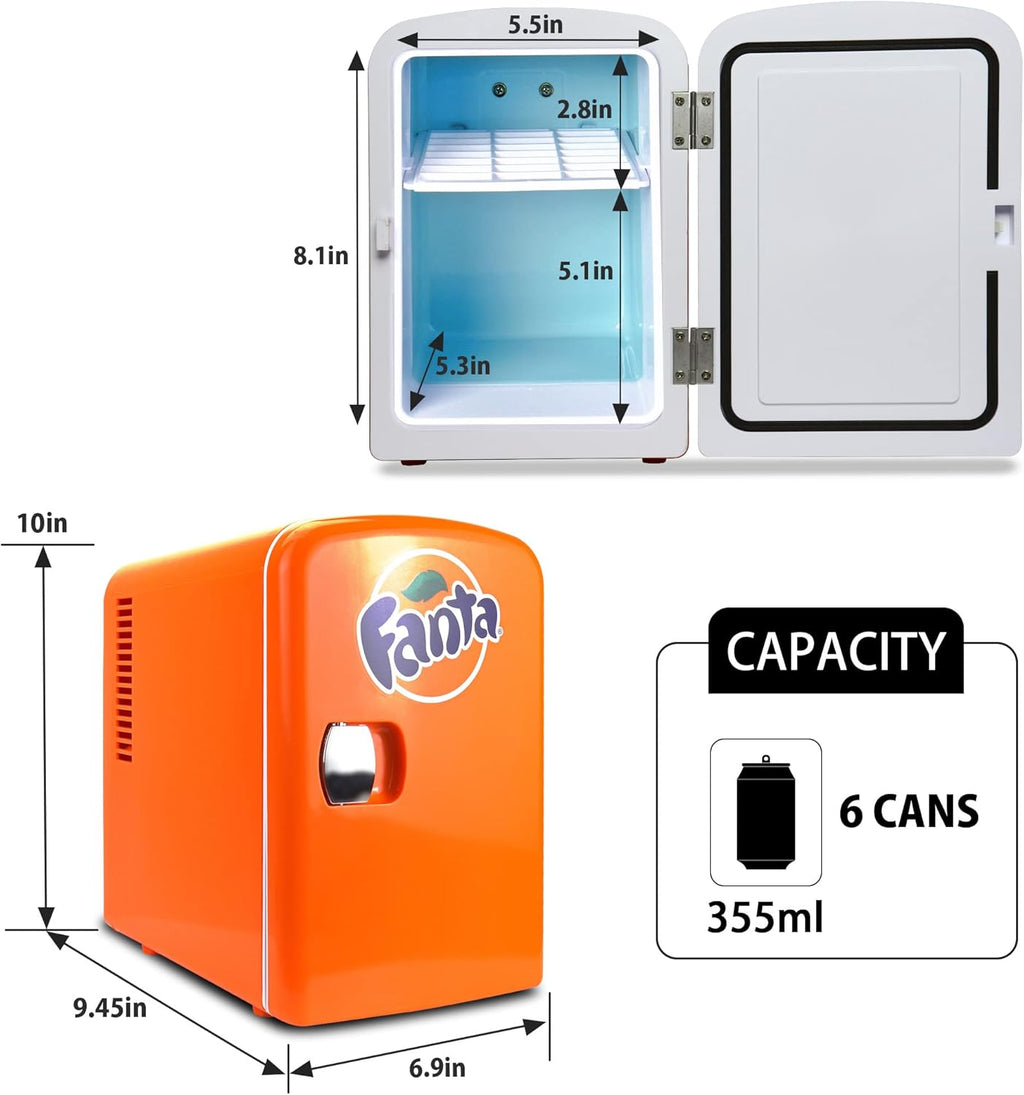 Portable Mini Cooler Fridge for Food and Beverages I839196