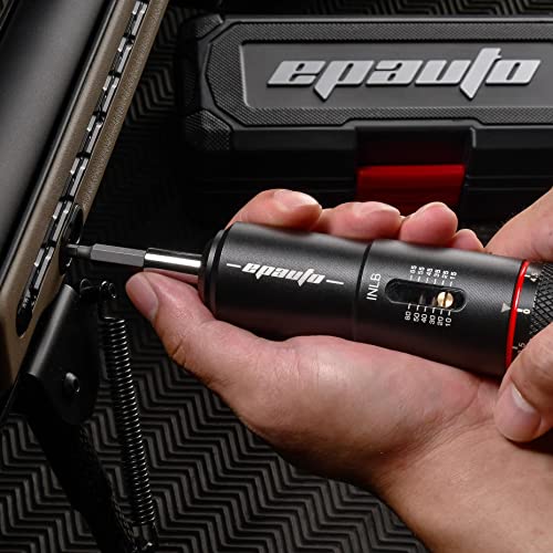 Torque Screwdriver Wrench for Gunsmithing and Bicycle Mechanics, 10 to 65 inch-pound, 10 Bits Set K739