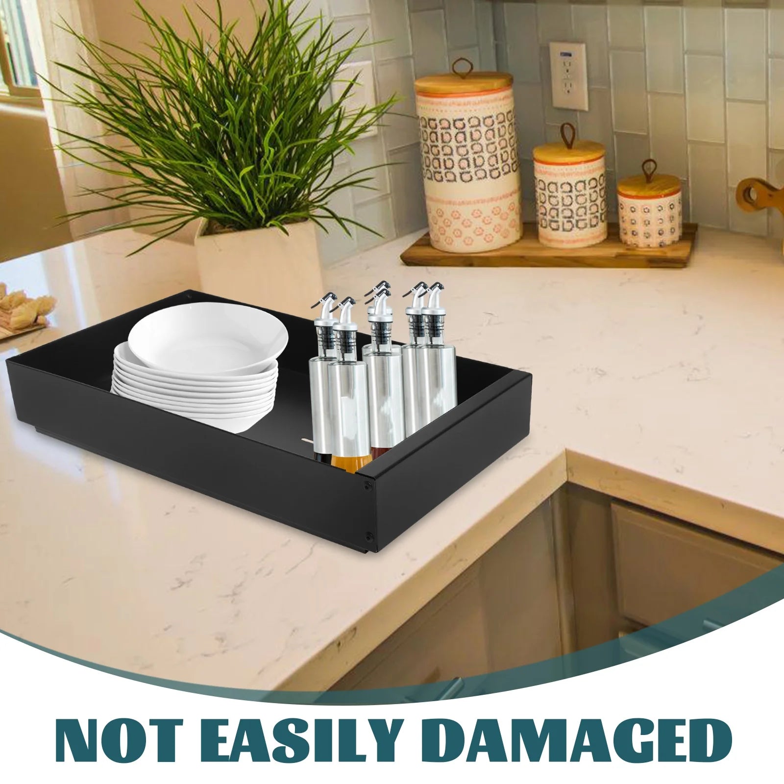 Pull Out Cabinet Organizer Heavy Duty Storage Shelf R45382