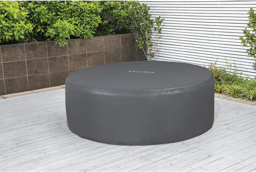 4 to 6 Person Inflatable Hot Tub Outdoor Spa with 140 AirJets and Insulated Cover X1750