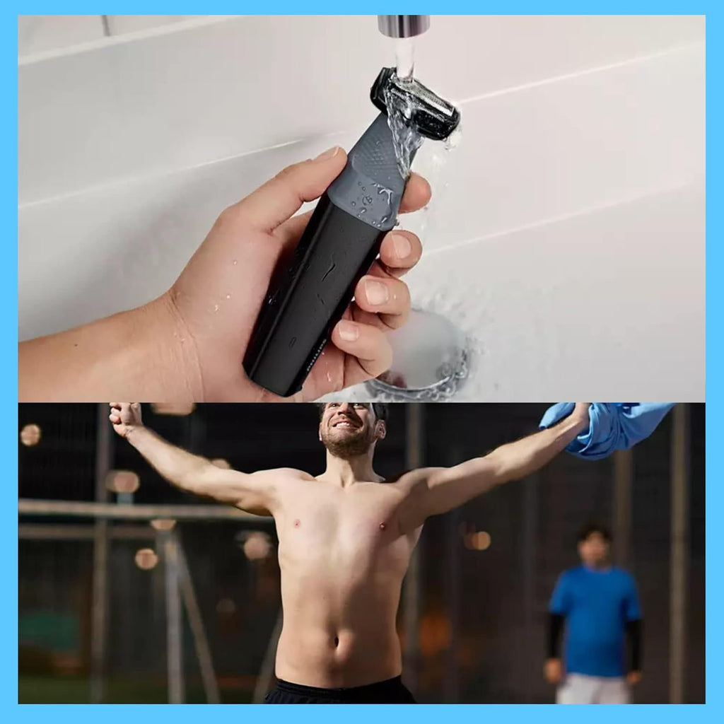Body Groomer Shaver for Men with Back Attachment Q16871