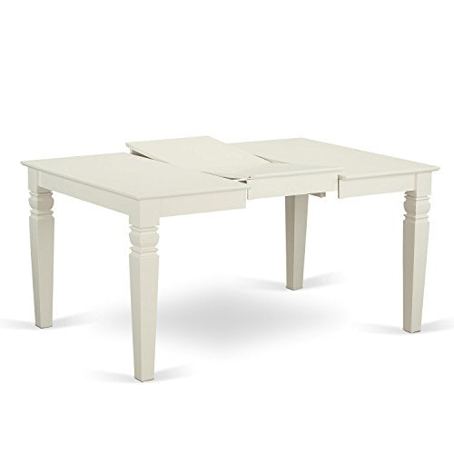 Rectangle Dining Table with Butterfly Leaf and 6 Upholstered Chairs X675010