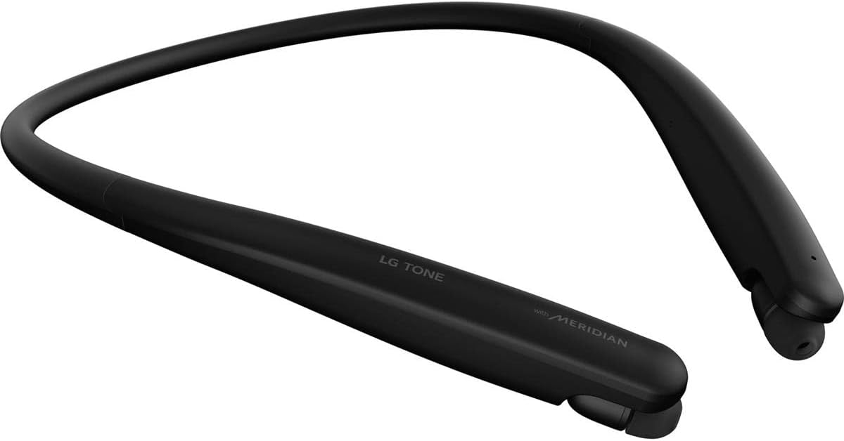 Bluetooth Wireless Stereo Neckband Earbuds, Black T3047