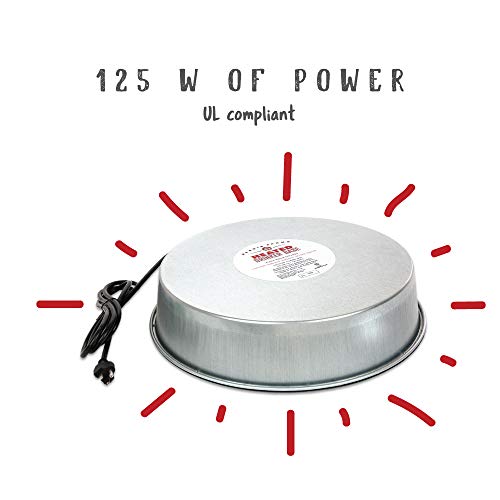 Heated Chicken Waterer Base for Poultry Coop Accessories H531