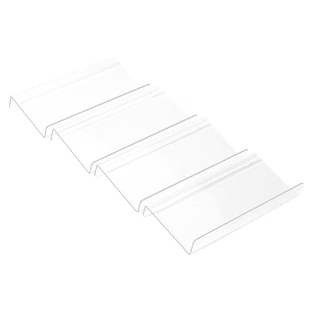 Clear Acrylic Spice Drawer Organizer for Storage and Condiments Organization, Kitchen Spice Rack Tray (Jar Not Included)