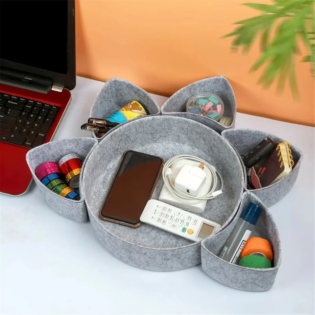 Felt Drawer Organizer Dividers Storage Tray O4728