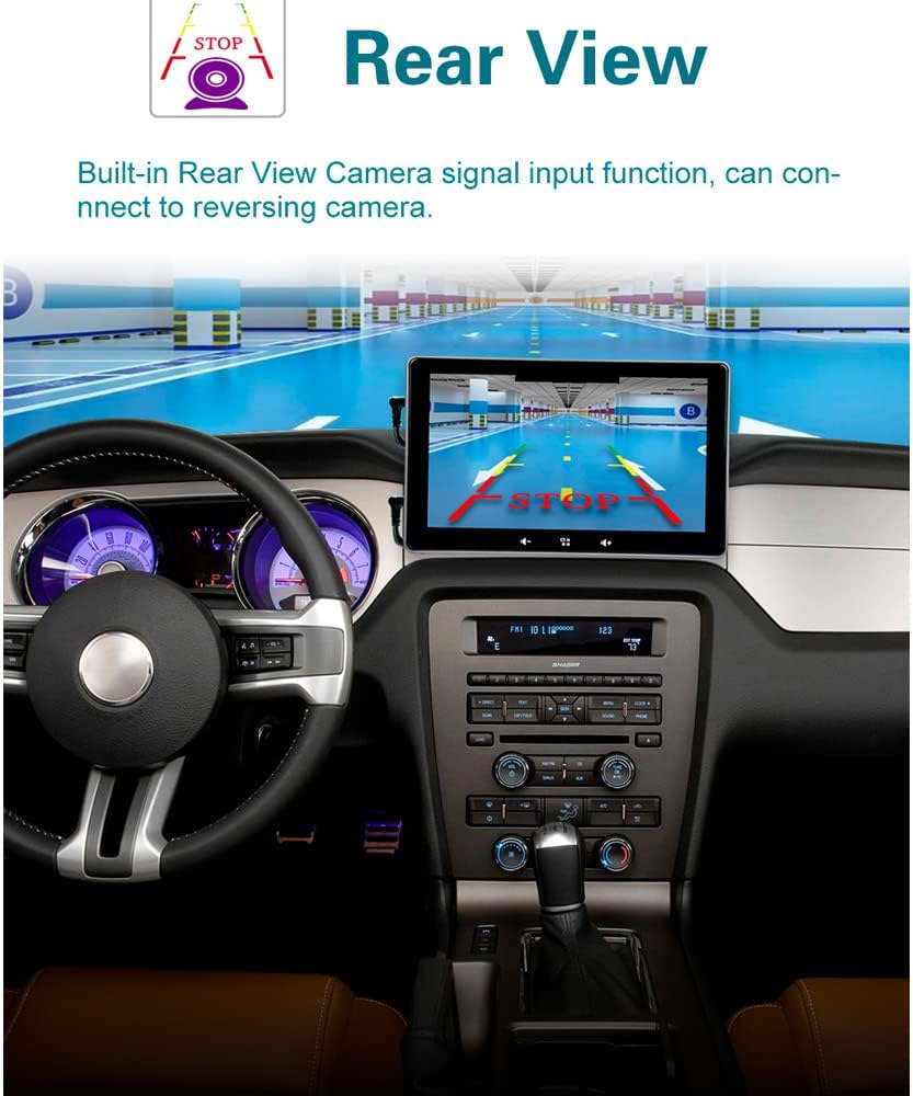 7 Inch Touchscreen Car Stereo with Bluetooth, Carplay and Android Auto D56828