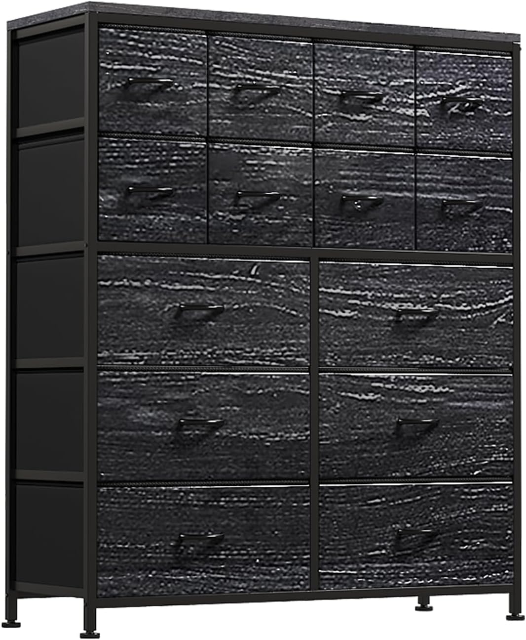 14 Dresser Drawer for Bedroom, Tall Dresser with Fabric Storage Drawer, Large Dressers & Chest of Drawers for Kid Room, Closet, Living Room, Entryway