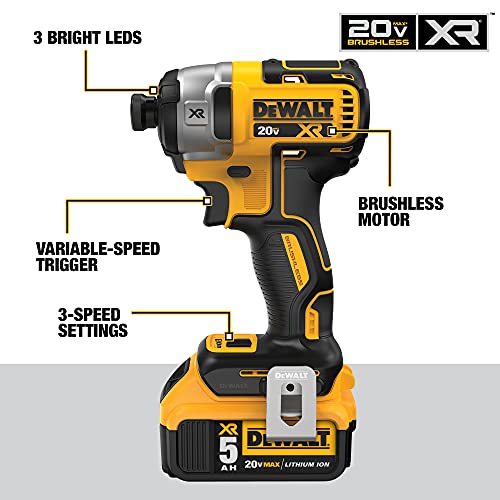 Hammer Drill & Impact Driver Combo Kit, 5.0-Ah, 2-Tool T75727