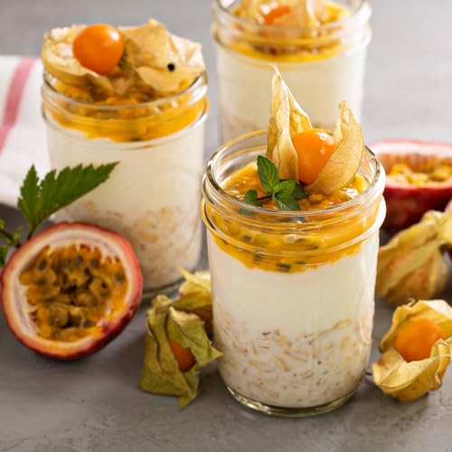 8 oz Glass Mason Jars with Lids, 24 Pack for Canning H7201