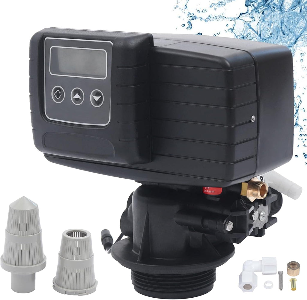 Water Softener Timer Valve 5600SXT Time Type Digital Control Valve for Water Softeners, Automatic Operation for Soften and Purify Water