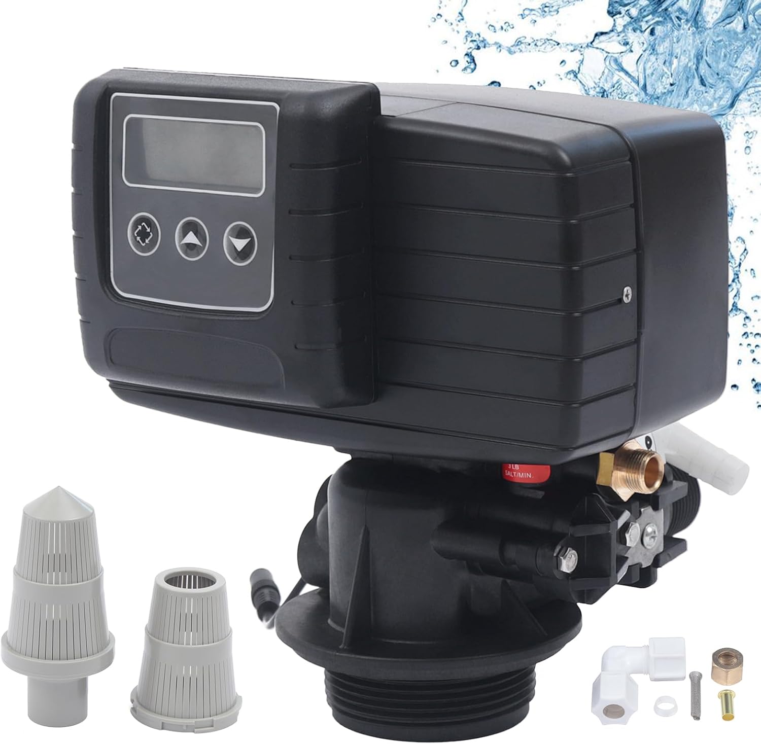 Water Softener Timer Valve 5600SXT Time Type Digital Control Valve for Water Softeners, Automatic Operation for Soften and Purify Water