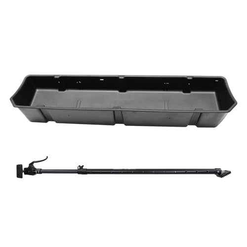Truck Bed Storage Cargo Organizer with Adjustable Bar W12428
