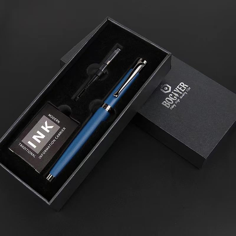 Fountain Pen Set with Medium Nib, Ink Cartridges and Converter R2164