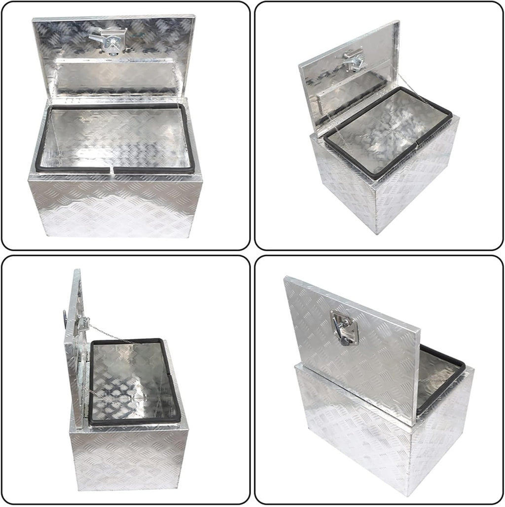 24 Inch Aluminum Pickup Truck Tool Box with Lock Y3335