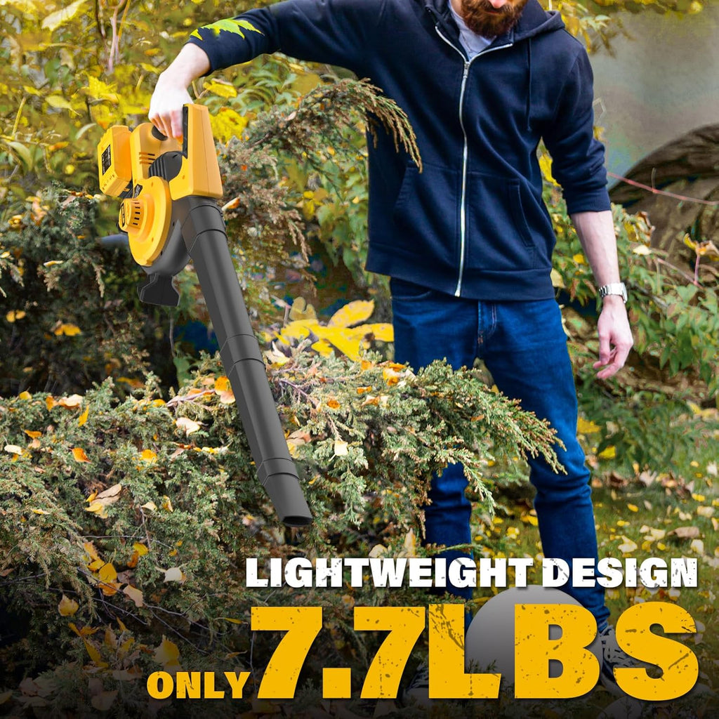 Cordless Leaf Blower & Vacuum, 3-in-1 Mulcher with Bag, 40V 330CFM, 5-Speeds U551300