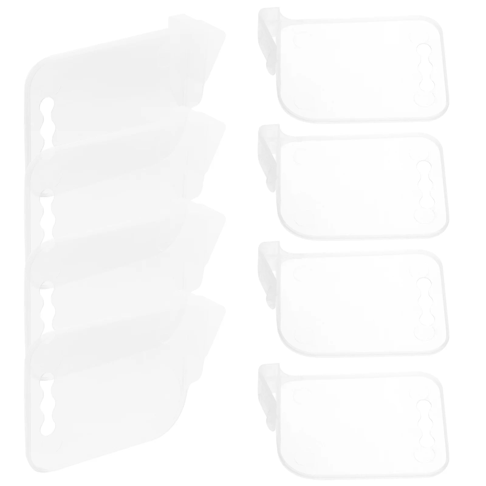 Clear Pantry Organizer Bins with Dividers B103