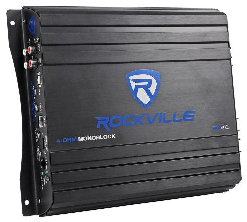 1000W Dual 10" Car Subwoofer Enclosure with Amp Kit F1821