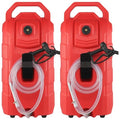 VEVOR 16 Gallon Fuel Caddy, 7.8 L/min, Portable Gas Storage Tank Container with Nozzle Rubber Wheels, Fuel Transfer Storage Tank for Gasoline Diesel Machine Oil Car Mowers Tractor Boat Motorcycle