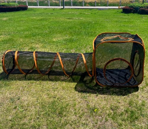 Outdoor Cat Enclosure with Tunnel for Indoor Cats G52187