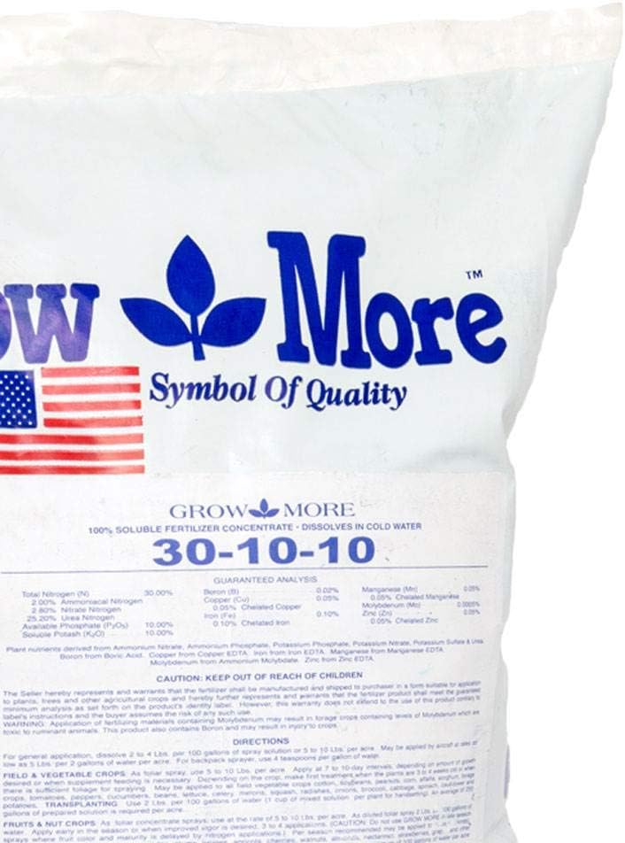 Water Soluble Fertilizer 30-10-10, 25-Pound Q49215